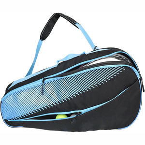 Sac de sport grande capacité avec compartiment rembourré pour raquettes et compartiment séparé pour accessoires, idéal pour l'équipement de tennis professionnel - Product Image 1