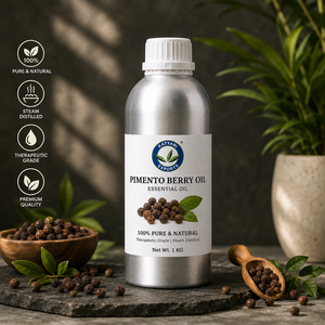 Natural Pimento Berry (Pimenta Dioica) <b>Essential</b> <b>Oil</b> 100% Pure Steam Distilled Allspice <b>Oil</b>- For Spice & Aromatic Blends - India - Product Image 2