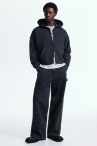Winter Warm Hoodie Men <b>Thick</b> <b>Fleece</b> Pullover Casual Streetwear Oversized Plain Hoodie Bulk Supply - Product Image 4