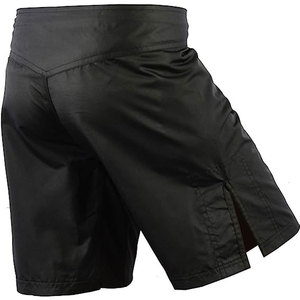 Shorts de combat en gros pour garçons, pour grappling et Muay Thai, avec sérigraphie de symboles et de mots, taille élastique, pour la lutte - Product Image 4
