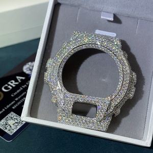 Luxury DW6900 Compatible Custom <b>Watch</b> Iced Bezel Metal <b>Case</b> Premium Build DW6900 Style Custom <b>Watch</b> Full Metal <b>Case</b> - Product Image 6