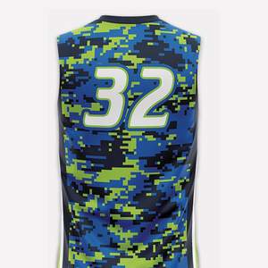 Nouveaux uniformes de football américain imprimés, 100% polyester, respirants, séchage rapide, design par sublimation, 7v7 - Product Image 6