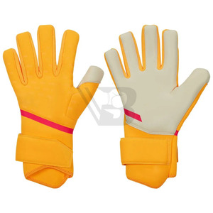 Wholesale Latex Goalkeeper Soccer Gloves Wrap Wrist Strap Durable Breathable Goalkeeper Soccer Gloves - Product Image 5