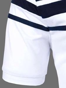 Polo unisexe de qualité supérieure, prêt à expédier, vente en gros, personnalisable pour entreprise, 100% coton, blanc uni avec motif uni - Product Image 3