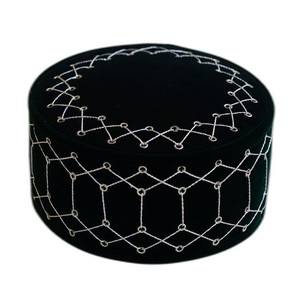 Gorros de Oración Islámicos para Masjid, Gorros Musulmanes Redondos Multicolor con Diseño Personalizado, Gorros para Namaz, Gorros Turcos para Tableeg - Product Image 4