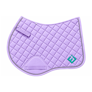Tapis de selle de dressage matelassé Orange Diamond en nylon et polyester pour l'équitation - Product Image 6