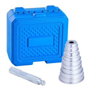 Kit Pressa Cuscinetti Rinforzato da 10 Pezzi con Attrezzi per Guarnizioni e Boccole, Inclusi 9 Boccole e Asta di Manovra - Product Image 1