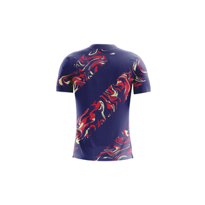 เสื้อยืดออกกำลังกายสำหรับผู้ชาย ระบายอากาศได้ดี ซับเหงื่อ เป็นมิตรกับสิ่งแวดล้อม ทรงเข้ารูป แขนสั้น เหมาะสำหรับวิ่งและออกกำลังกาย - Product Image 5