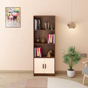 Librero de 2 Puertas Seonn, Mueble Organizador de Pie para el Hogar con Cajón y Estantes para Exhibición de Decoración - Product Image 1