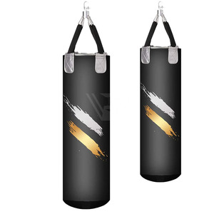 Custom Made 100% High Quality Leather <b>Boxing</b> Punching Bag with Sands Filling Heavy Duty for Training - Product Image 2