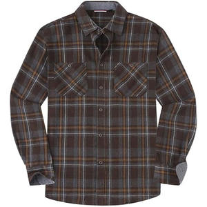 เสื้อเชิ้ตผ้าแฟลนเนลผู้ชาย ยี่ห้อ Easy Wash ทนทาน ระบายอากาศได้ดี สวมใส่สบาย ไม่ยับง่าย เหมาะสำหรับใส่ลำลอง ดีไซน์ใหม่ล่าสุด - Product Image 1