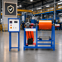Máquina Compacta Industrial para Laminar Varillas de Alambre |   Equipo Industrial de Laminación de Metal de 1kW, 40-60 RPM, 275mm, Acero Suave, Sistema OEM