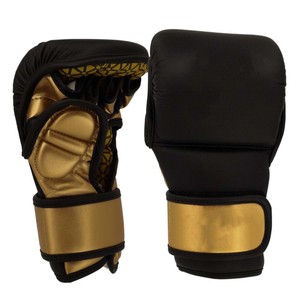 Gants de Sparring MMA Professionnels Personnalisés en Cuir PU Tendance pour l'Entraînement aux Arts Martiaux 2026 - Product Image 3