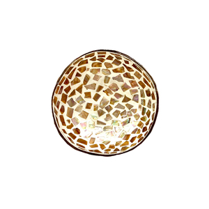 Modern Design <b>Set</b> of Polished Round Coconut Bowls with Dark Spoons <b>PC</b> Material for Family Use and Bulk Export - Product Image 5