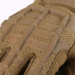 Gants de moto en cuir pour le sport, le motocross, à doigts entiers, antidérapants, unisexes, pour les sports motorisés, la course, les motards professionnels - Product Image 2