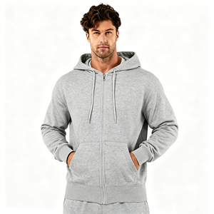 Sudadera con Capucha Personalizada con Pedrería, 100% Algodón, Unisex, Sólida, de Invierno, Holgada, con Bolsillos, Transpirable, 550 Gramos, Gruesa - Product Image 4
