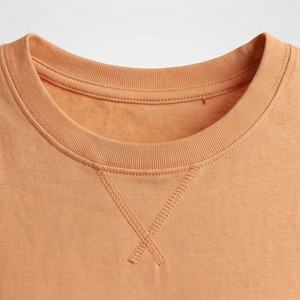 Collection été, t-shirt en coton pour femme, logo personnalisé, manches courtes, uni, broderie de haute qualité, impression personnalisée, couleur personnalisée, vêtements - Product Image 4