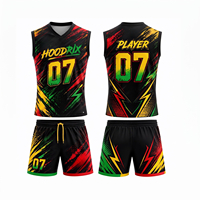 Ensemble d'uniformes de flag football 7 sur 7 personnalisés pour hommes et jeunes, maillot et short sublimés, vêtements de sport d'équipe, anti-humidité, prix de gros