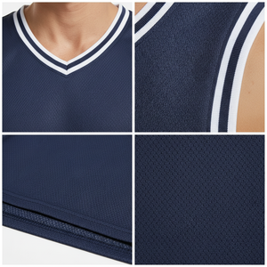 Customized Basketball Jersey Tank Tops OEM Sublimation Basketball Uniform Embroidery Reversible Polyester Basketball Jersey - Product Image 5