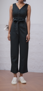 Wholesale Streetwear Sustainable Customize Garment Vietnam Manufacturer Luxury Jumpsuit Women High Quality Washable Breathable - Product Image 2