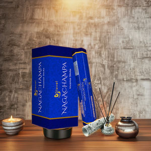 El mejor exportador de la India, caja cuadrada de incienso negro de 9 pulgadas y 8 palos, embalaje de Fragancia pura, decoración del hogar, velas perfumadas de incienso - Product Image 4