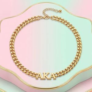 Collier chaîne en or avec pendentif lettre grecque, bijou de mode élégant pour femme, accessoire superposé tendance, cadeau de fête pour dames - Product Image 6