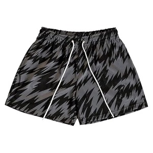 Men Casual Lace Breathable Eco-Friendly Waterproof Quick Dry Lightweight Running Shorts Mesh 100% Cotton Custom Logo Wholesale - Product Image 1
