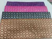 Tissu textile en brocart damassé simple