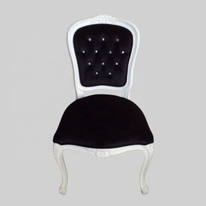 Bộ đồ ăn cổ kiểu Pháp đồ nội thất phòng ăn nhà gỗ rắn bàn ăn và ghế cho nhà hàng và đồ nội thất khách sạn - Product Image 5