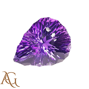 Cameo sculpté en améthyste naturelle, pierre précieuse sculptée violette, pour la fabrication de bijoux, prix de gros, meilleur prix, cristal - Product Image 1