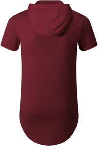 2024 Winter New Trendy Men's <b>Hoodies</b> Sweatshirts Casual Regular Fit Breathable Quick Dry Solid Color <b>Short</b> <b>Sleeves</b> Fleece 100% - Product Image 3