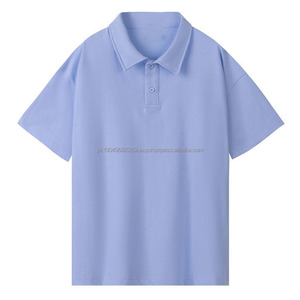 Camiseta Polo de Trabajo con Cuello Solapa, Color Sólido, Algodón Peinado de Doble Hilo 32S, 260g, Diseño Personalizado con Logotipo Bordado o Impreso OEM - Product Image 4