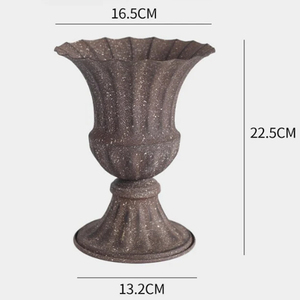แจกันทรัมเป็ตโลหะแบบถอดประกอบได้สไตล์วินเทจ แจกันทำมือ - Product Image 3