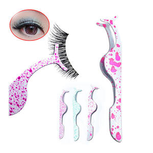 Pince à cils personnalisée 2026, applicateur de faux cils, recourbe-cils pour extensions, outil de maquillage beauté - Product Image 5