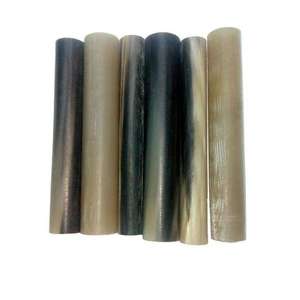 Rollo de Cuerno de Búfalo Auténtico para Fabricación de Mangos de Cuchillos, Sellos y Estampillas, con Técnica de Pulido y Punta de Cuerno Colorida - Product Image 2