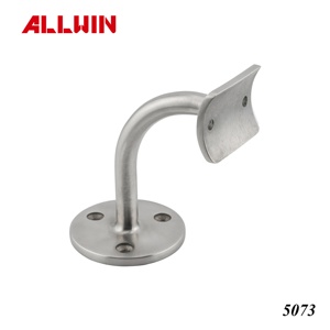 80mm Stainless Steel Adjustable Glass Exterior Wall Mounted Handrail Brackets Modern Design <b>for</b> <b>Deck</b> Wall & Hotel Railings - Product Image 4