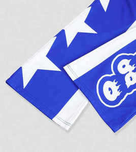 Pantalones Deportivos de Algodón Estampados de Alta Calidad Personalizados para Hombre, Cintura Elástica, Ligeros, Color en Contraste, Estrella de Cinco Puntas, Número Recto - Product Image 5