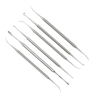 Retractor de Piel de 6.25 Pulgadas, Gancho Veterinario de Doble Punta con Extremo Esférico, Instrumentos de Acero Inoxidable, Ganchos para Piel - Product Image 5