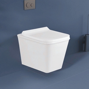 Inodoro Cerámico Moderno de Una Pieza ASTON, Montado en el Suelo, con Sifón en P, para Baño de Villa - Product Image 2