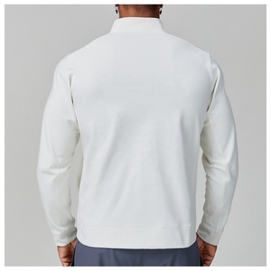 Nouvelle Veste d'Hiver Homme 2026 à Col Montant, 100% Coton, Décontractée, à Capuche, en Tissu Laineux Respirant et Écologique, avec Fermeture Éclair sur le Devant - Product Image 4
