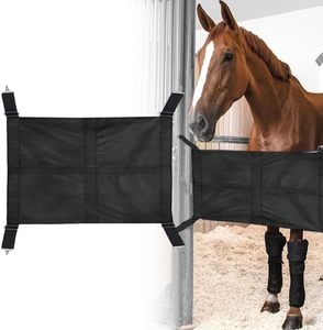 Puerta de Seguridad Profesional para Establos de Caballos – Barrera de Acero Reforzado para Puertas de Establos, Ajustable - Product Image 3