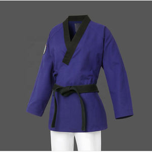 High Quality Taekwondo Uniform With Custom <b>Embroidery</b> Options Durable Martial Arts Suit <b>For</b> Training And Daily Practice - Product Image 3