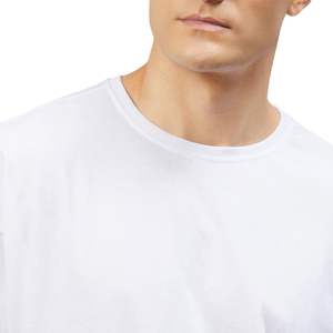 Camiseta Extra Grande para Hombre con Logotipo Personalizado, Algodón de Alta Calidad, Ropa Casual, Proveedor, MOQ Bajo, Venta al Por Mayor de Fábrica - Product Image 4