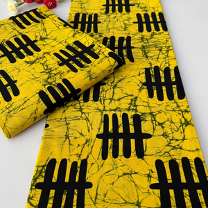 Tela de Algodón con Estampado Ankara Exclusivo para Confección de Ropa, Manualidades y Accesorios por Hitjem Export Island Supplier - Product Image 1