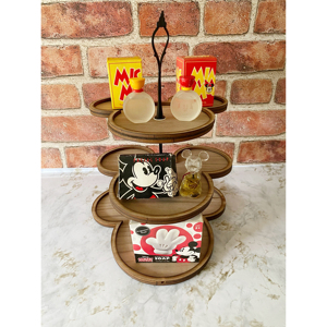 Customized Wooden Cake <b>Stand</b> Custom Wooden Cake <b>Stand</b> Fruit <b>Stand</b> Cake <b>Stand</b> Dessert <b>Display</b> Serving Gift Wedding Decoration Use - Product Image 4