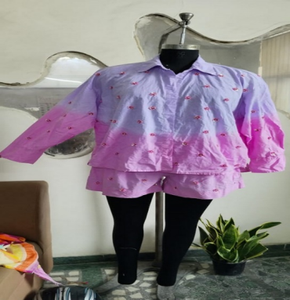 Conjunto de Camiseta y Pantalones Cortos de Algodón para Mujer, Conjunto de Pijama Informal de Verano para Descansar, Venta al por Mayor - Product Image 2