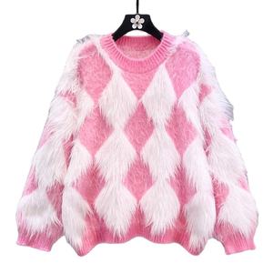 Pulls en tricot pour hommes anti-rides de haute qualité personnalisés, vente en gros, 100% coton, col rond, manches longues, pulls unisexes - Product Image 1