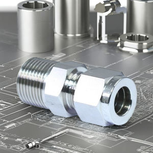 Taiwan OEM dispositif médical en acier inoxydable CNC pièces de précision DFK marque ISO 9001 certifiée 1/2 "-2" taille SAE/JIC/NPT/DIN - Product Image 6