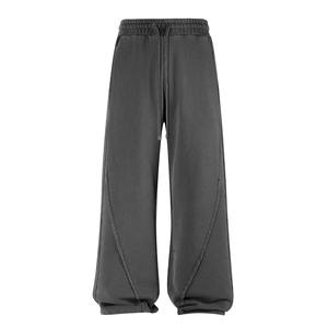 Jogging personnalisés en molleton épais pour les acheteurs en gros aux États-Unis, pantalons streetwear, tailles S M L XL - Product Image 3