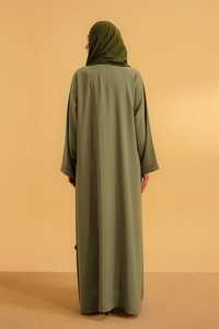 Premium AA IMPEX Women Muslim Abaya Wholesale <b>Islamic</b> Clothing Full Length Modest Breathable Polyester Loose Fit Long Sleeves - Product Image 2